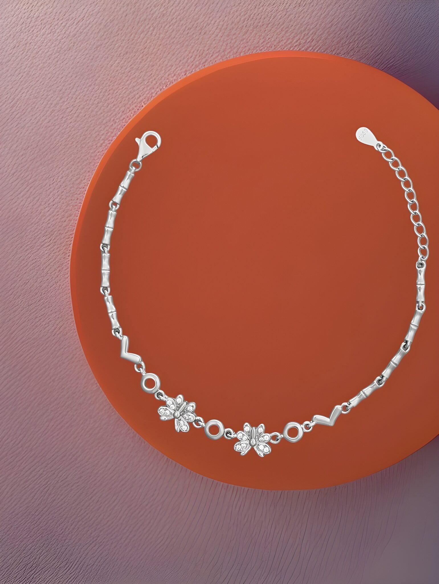 Silver Butterfly Bracelet
