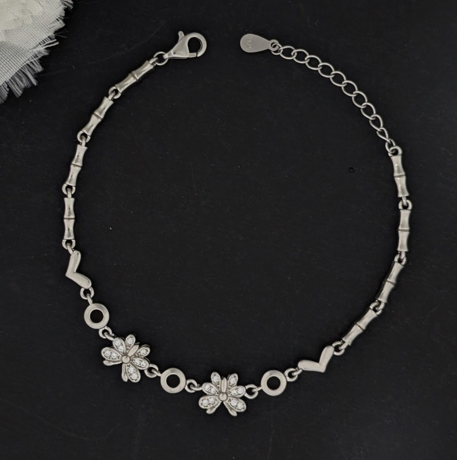 Silver Butterfly Bracelet