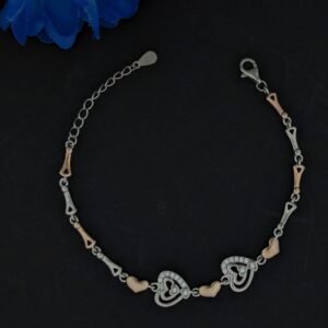 925 Silver Heart Bracelet