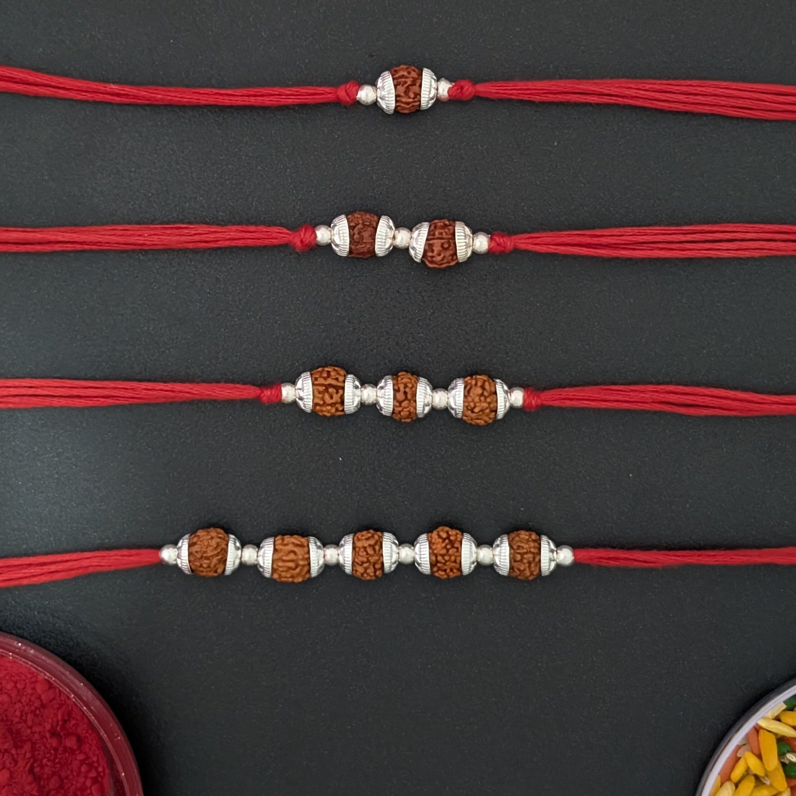 Silver Rakhi