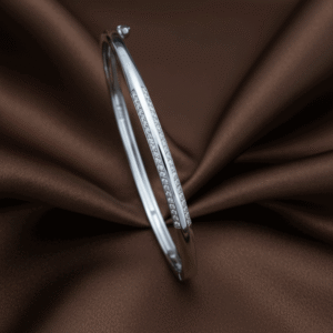 Designer Slim Silver Bracelet | 11.300g | Binduxi Jewellers