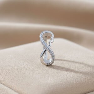925 Sterling Silver Infinity Ring for Women