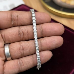 silver bracelet for women 925 sterling silver tennis bracelet luxury sparkle